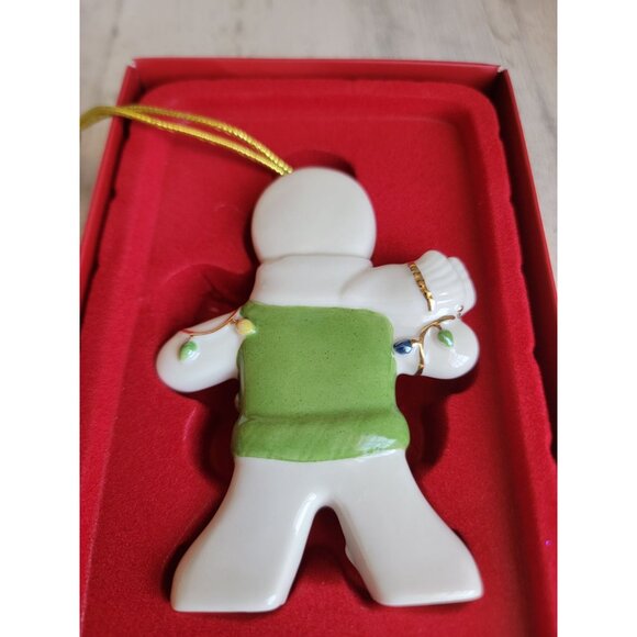 Lenox gingerbread ornament xmas cookie string‎ light - Picture 5 of 5